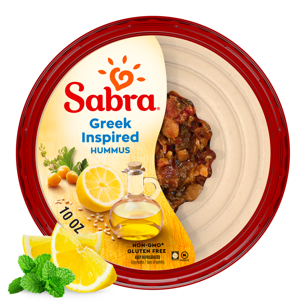 Sabra Greek Inspired Hummus - 10oz