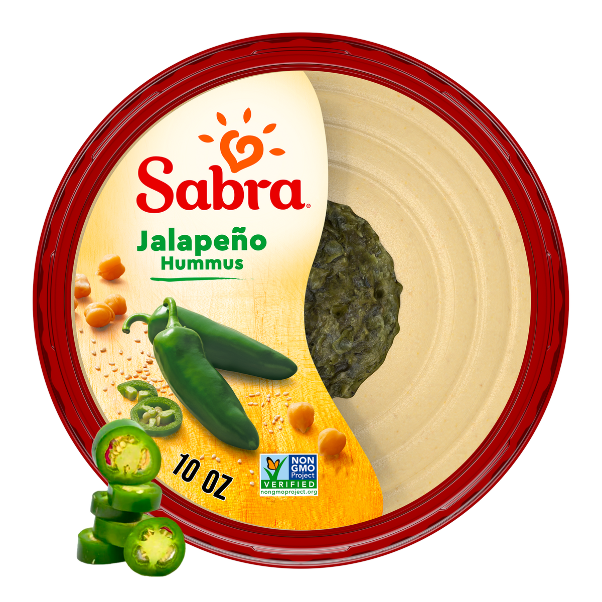 Sabra Jalapeno Hummus - 10oz