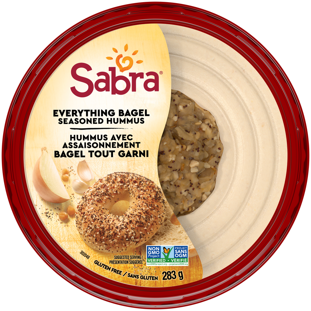 Sabra Everything Bagel Hummus 283g Sabra Dipping Company, LLC