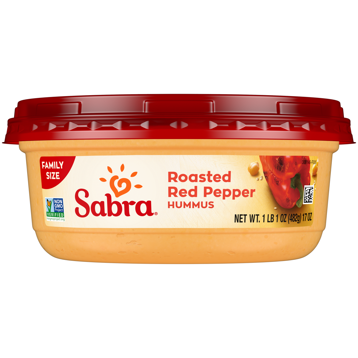 Houmous aux poivrons rouges rôtis Sabra - 17oz