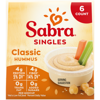 Sabra Classic Hummus Singles - 2oz, 6ct