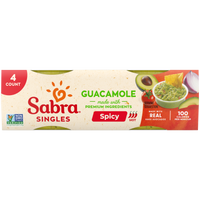 Sabra Guacamole épicé Singles - 2oz, 4ct