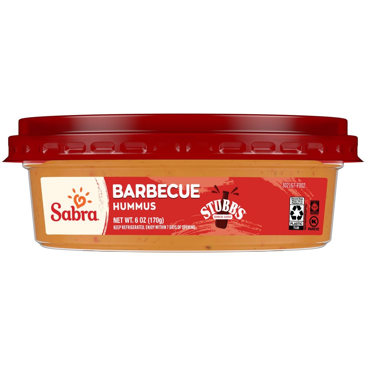 Sabra Barbecue Hummus - 6oz