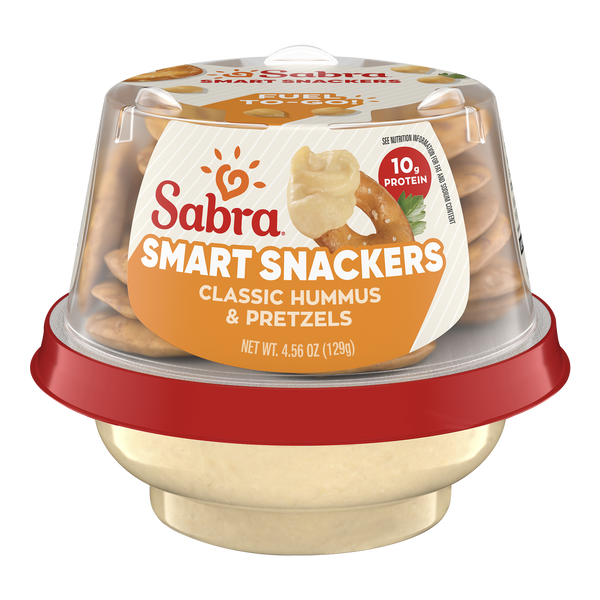 Houmous classique Sabra Snackers avec bretzels - 4,56 oz
