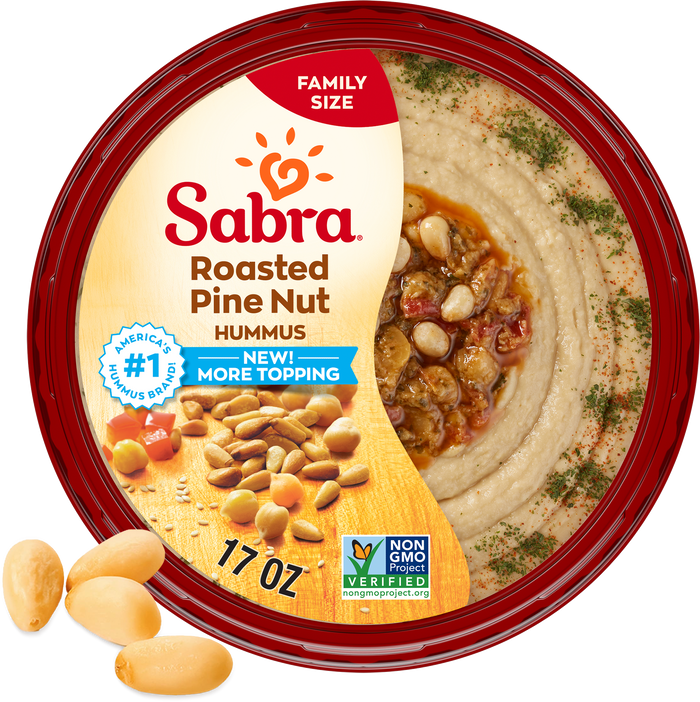 Sabra Roasted Pine Nut Hummus - 17oz