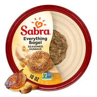 Sabra Everything Bagel Hummus - 10oz