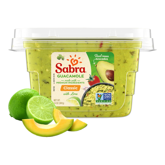 Sabra Classic Guacamole with Lime - 14oz