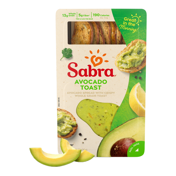 Toast à l'avocat Sabra Breakfast - 2,7 oz