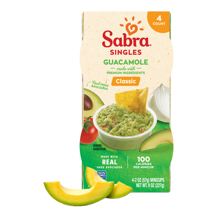 Sabra Classic Guacamole Singles - 2oz, 4ct