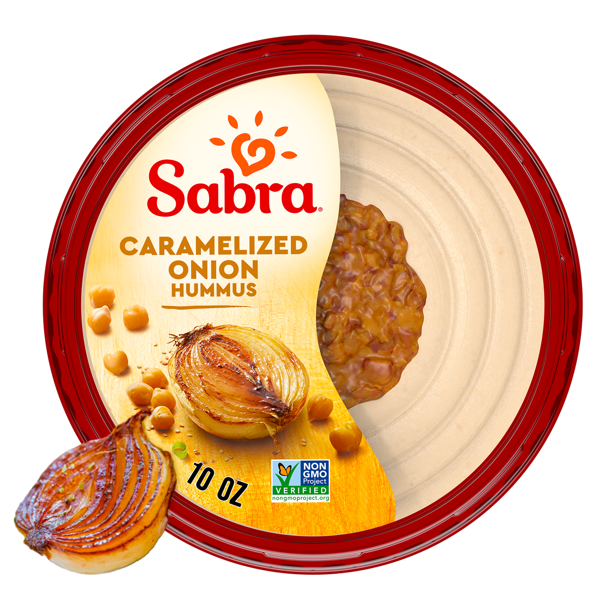 Houmous aux oignons caramélisés Sabra - 10oz