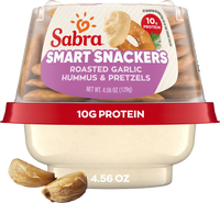 Sabra Snackers Houmous à l'ail rôti avec bretzels - 4,56 oz