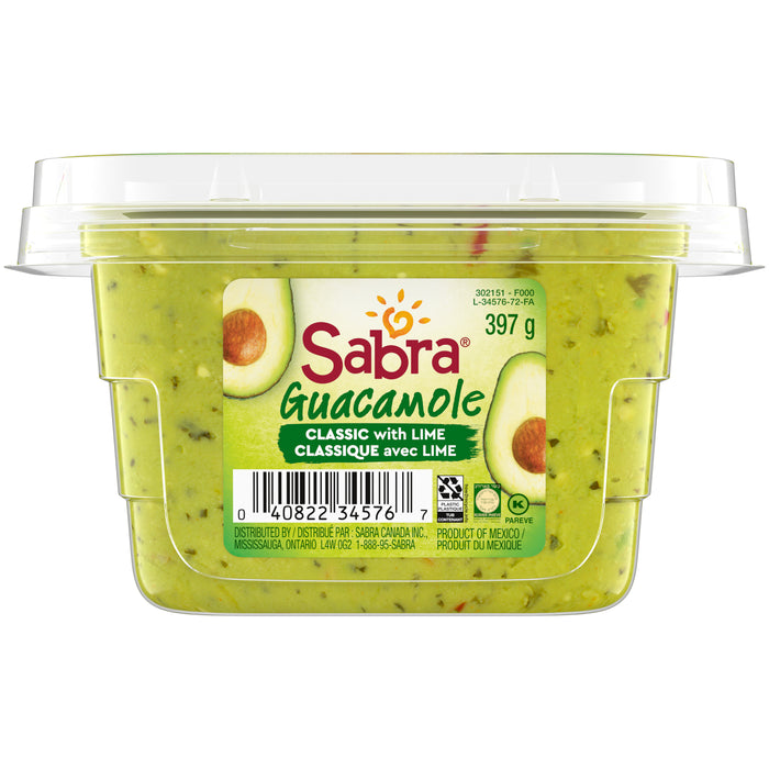 Guacamole classique Sabra au citron vert - 14oz