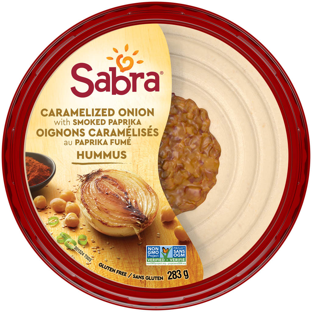 Sabra Caramelized Onion Hummus - 283g – Sabra Dipping Company, LLC