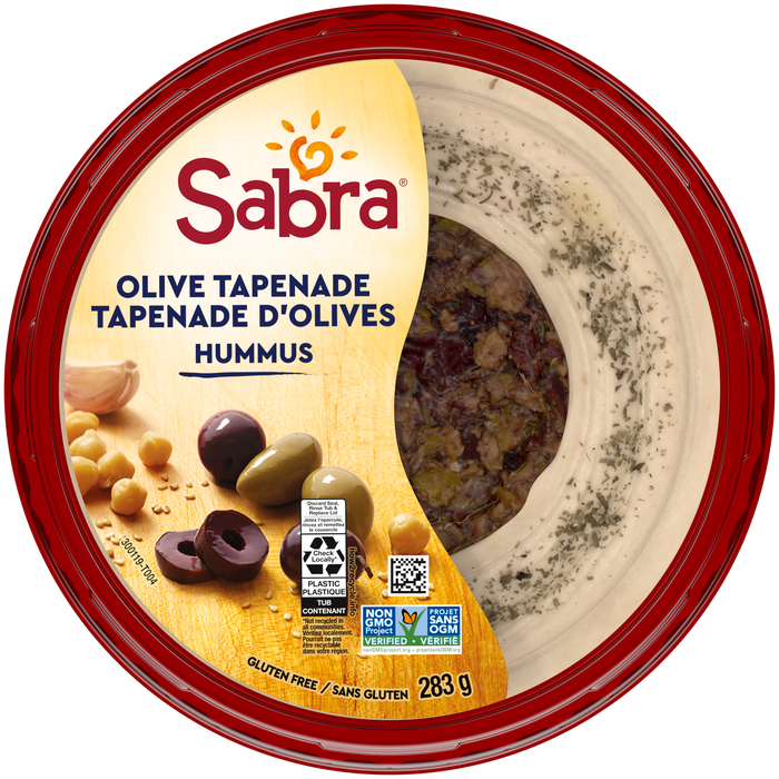 Houmous à la tapenade d'olives Sabra - 10oz