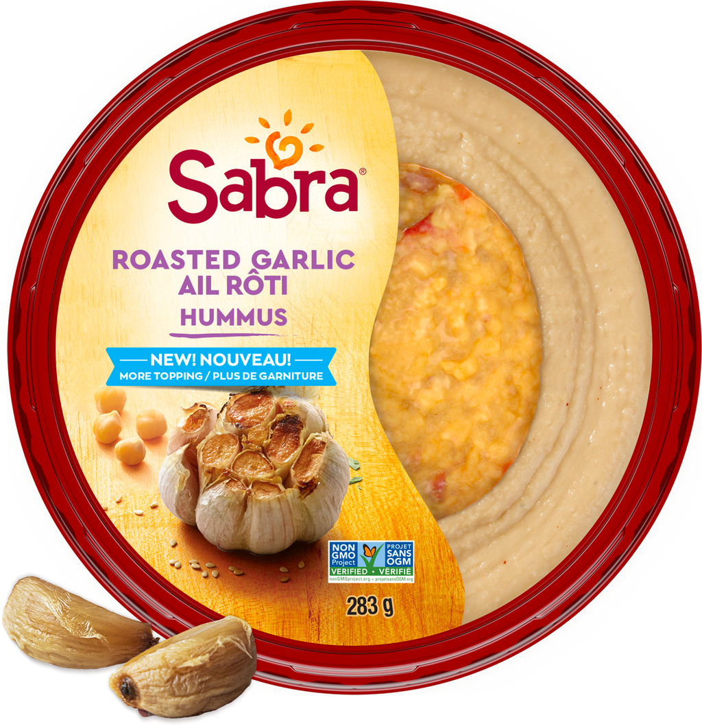 Sabra Roasted Garlic Hummus - 283g – Sabra Dipping Company, LLC