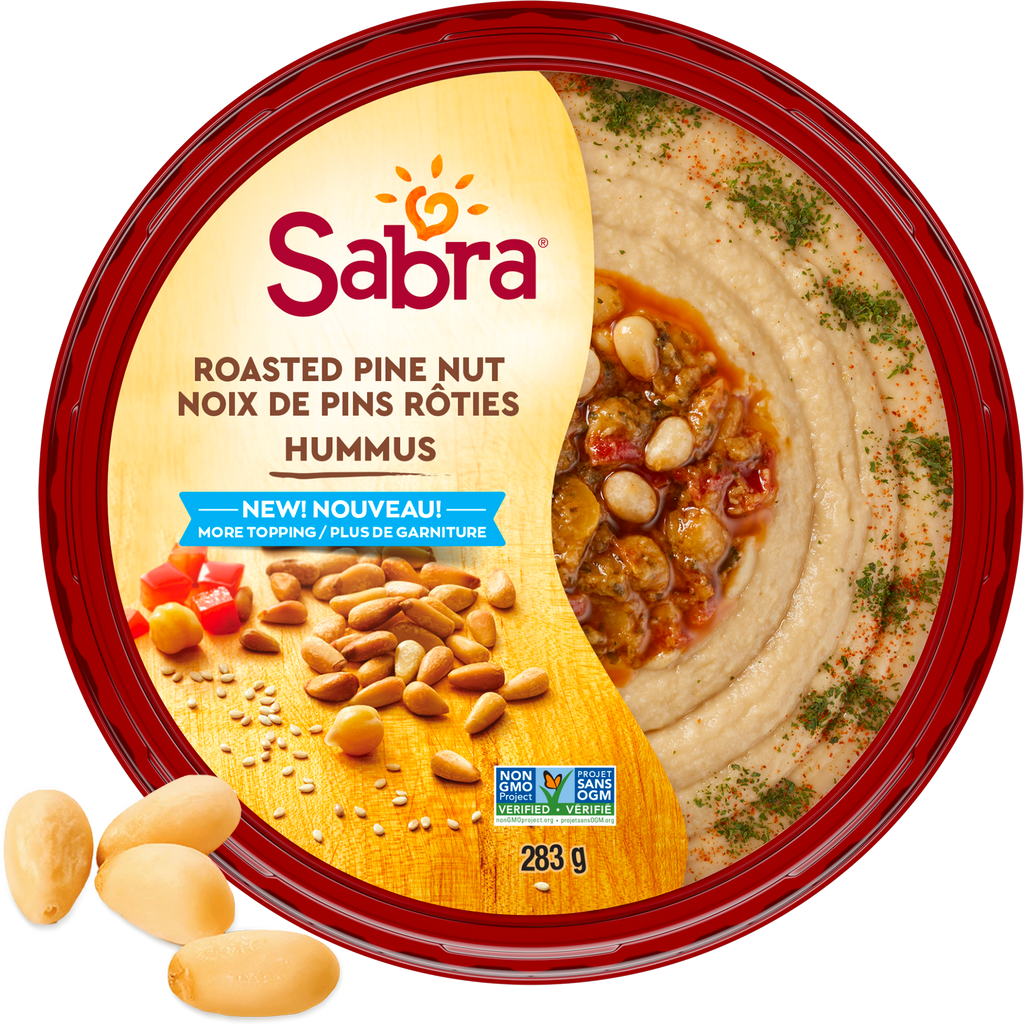 Sabra Roasted Pine Nut Hummus - 283g – Sabra Dipping Company, LLC