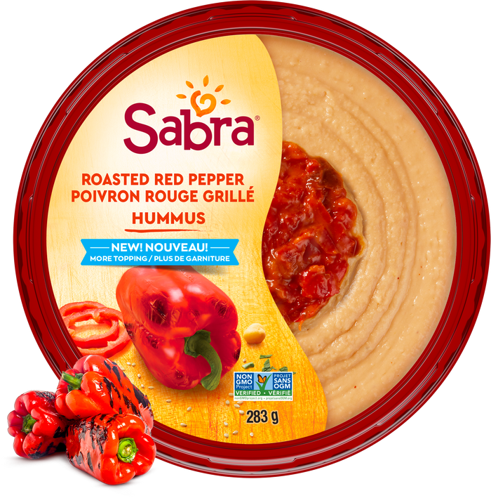 Houmous aux poivrons rouges rôtis Sabra - 10oz