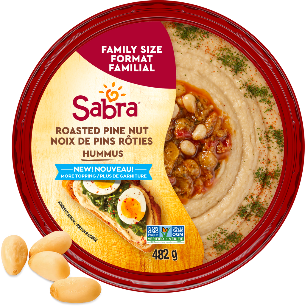 Sabra Roasted Pine Nut Hummus - 482g – Sabra Dipping Company, LLC