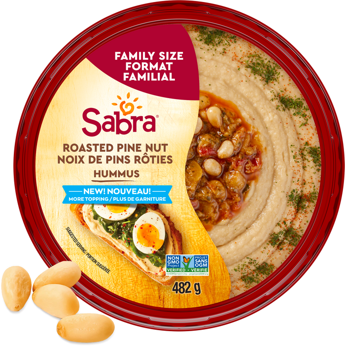 Houmous aux pignons de pin rôtis Sabra - 17oz