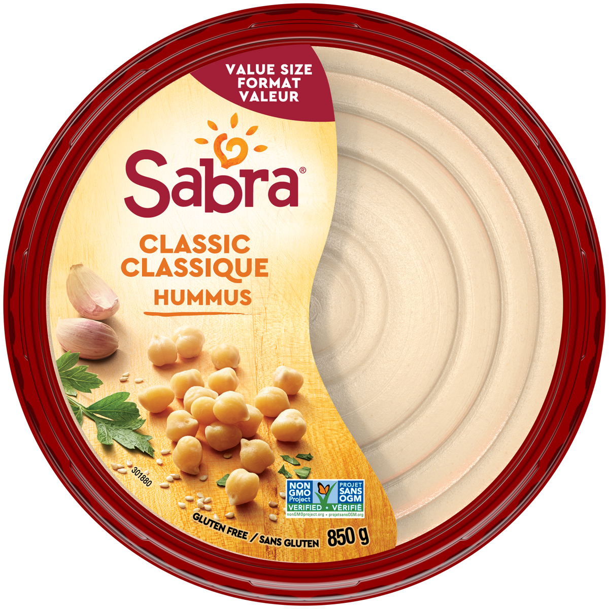 Sabra Classic Hummus - 850g