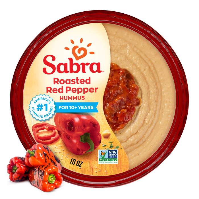 Sabra Roasted Red Pepper Hummus - 10oz