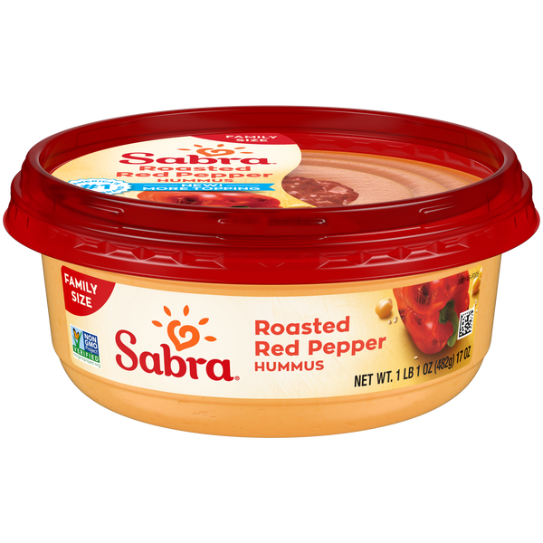 Sabra Roasted Red Pepper Hummus - 17oz